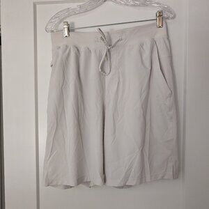 Lululemon Men’s Zeroed In Linerless Short 9", Size M, Ivory